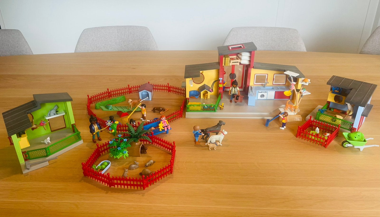 Playmobil dierenpension, katten- en knaagdierenverblijf, Ophalen of Verzenden, Zo goed als nieuw