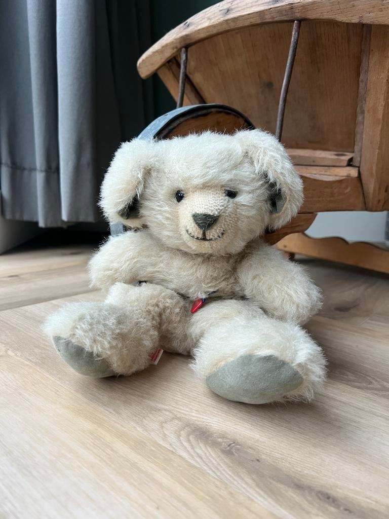 Vintage Clemens Spieltiere Teddybeer - Crèmekleurig, Ophalen of Verzenden, Nieuw, Overige typen