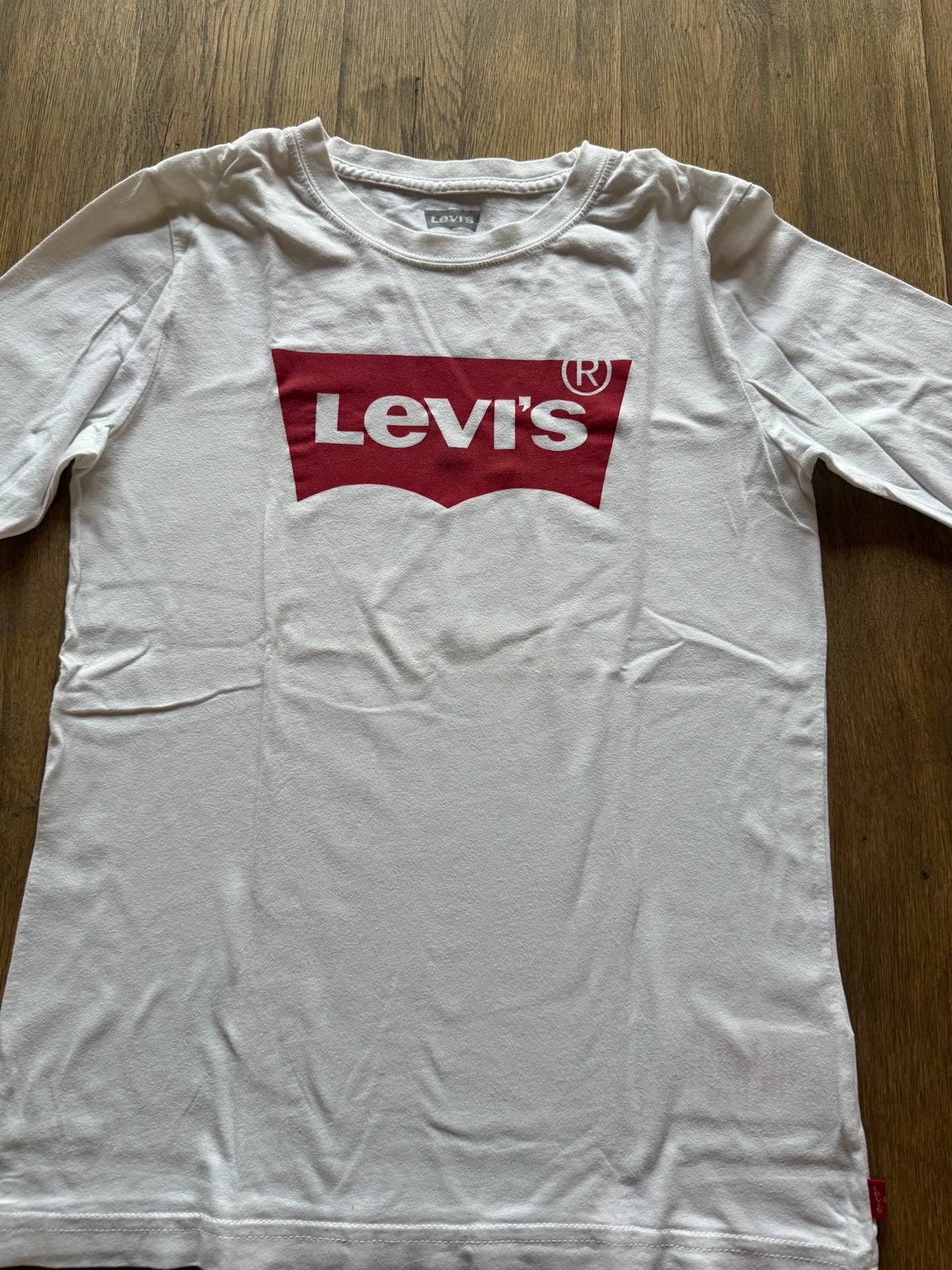 Nieuw wit Levi's longsleeve shirt 152, Ophalen of Verzenden, Nieuw, Jongen of Meisje, Shirt of Longsleeve
