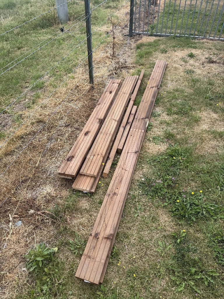 Restpartij Nobifix Vlonderplank, Ophalen, Planken, Nieuw, Hardhout