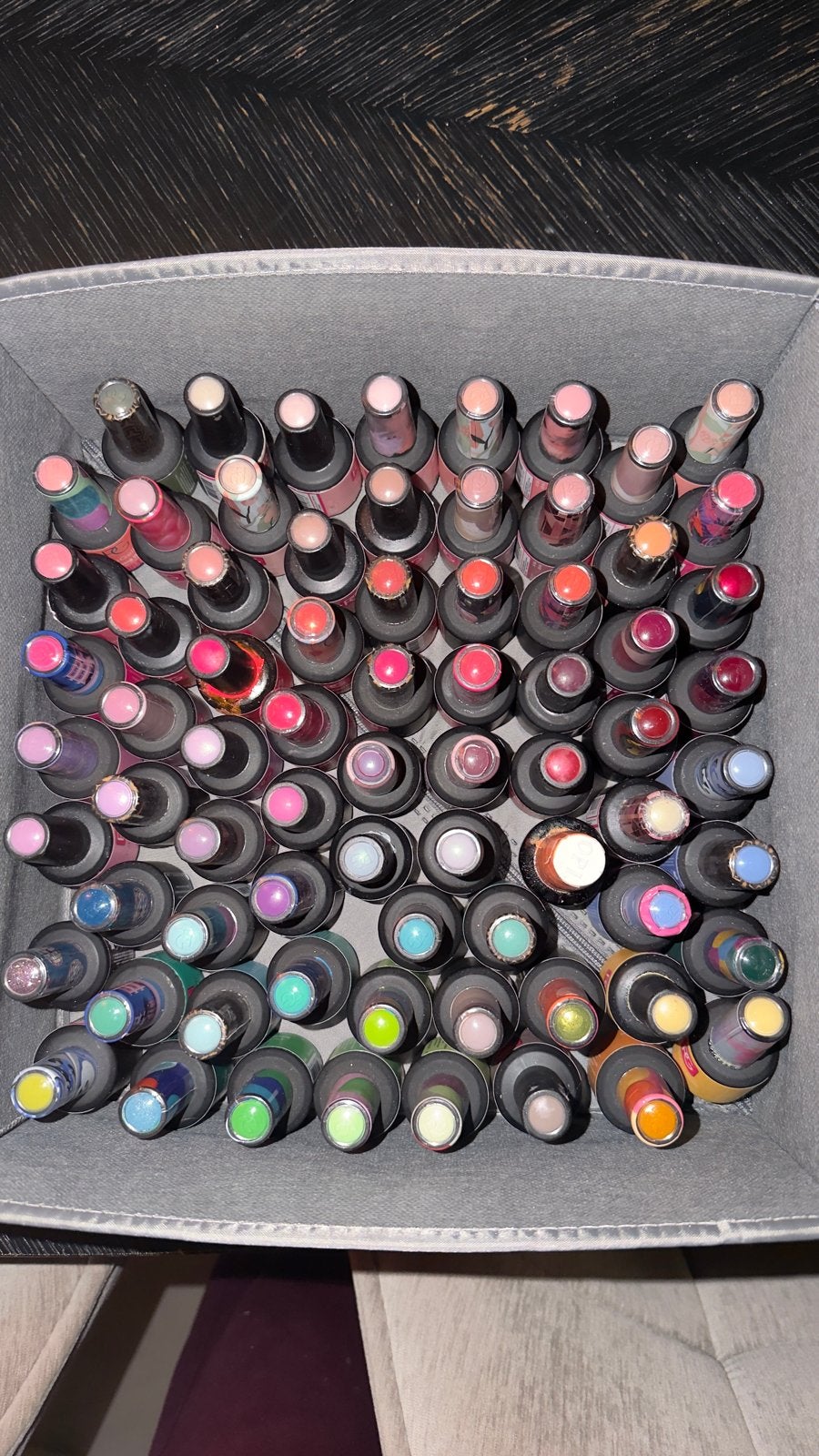 Grote collectie pinkgellac gellak en builder gel, Ophalen, Gebruikt, Verzorging