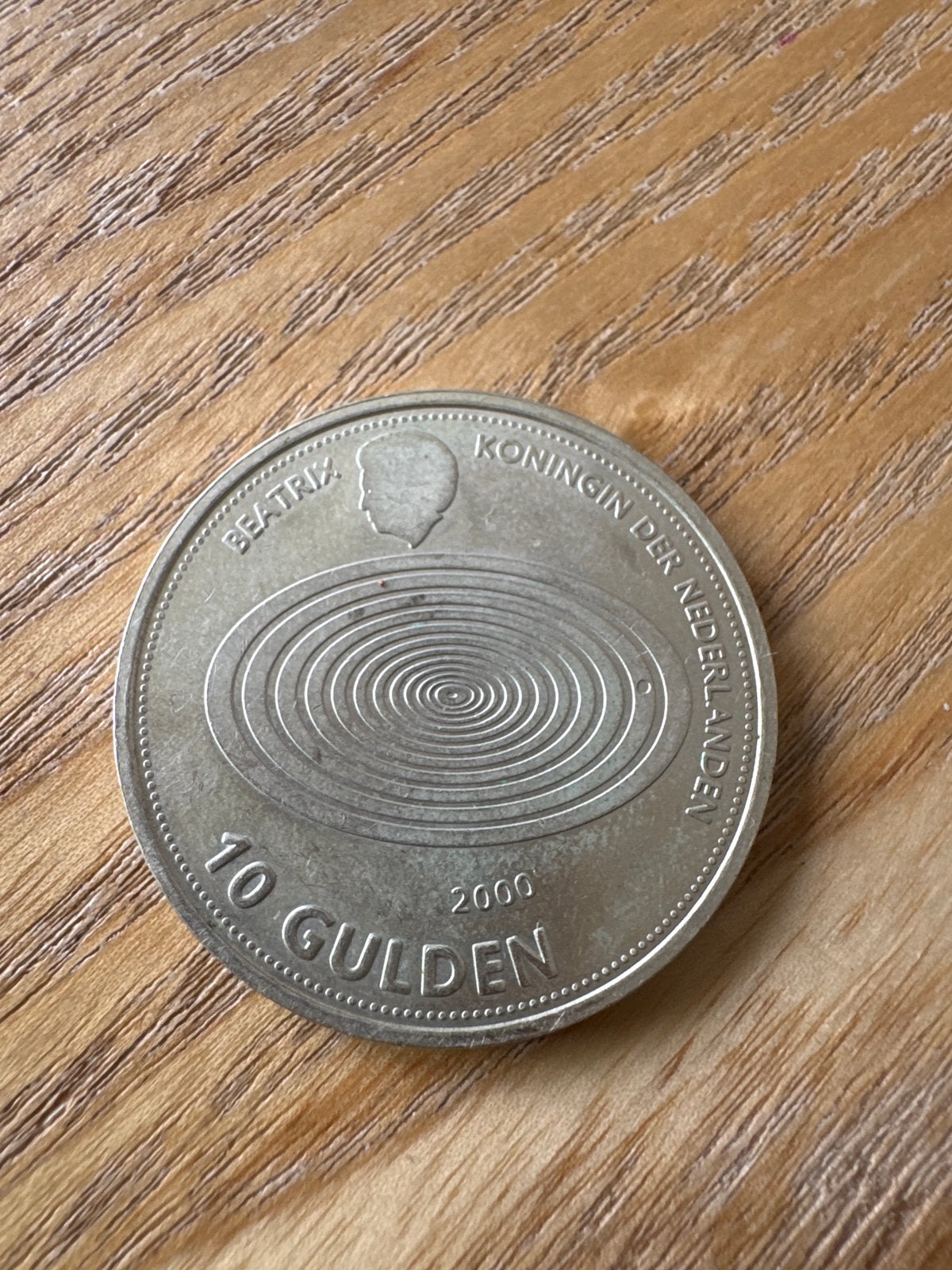 Zilveren 10 Gulden munt Koningin Beatrix 1999/2000, Ophalen, Koningin Beatrix, Zilver, Losse munt