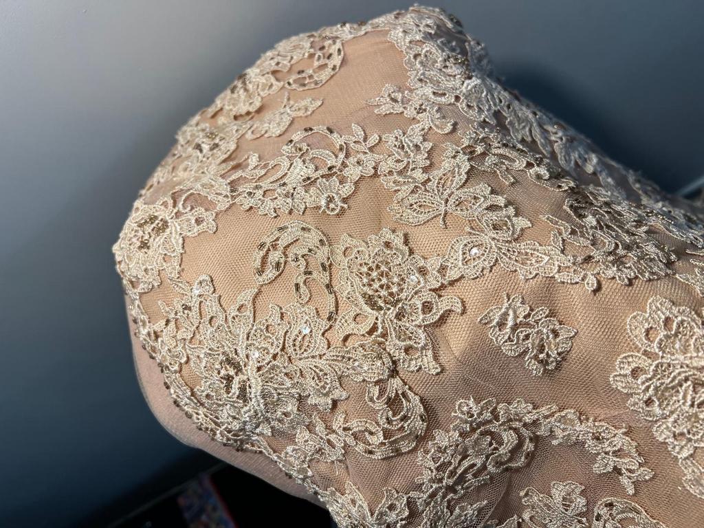 Sima Couture Gala Jurk - Elegant en Feestelijk, Maat 38/40 (M), Galajurk, Ophalen of Verzenden, Zo goed als nieuw