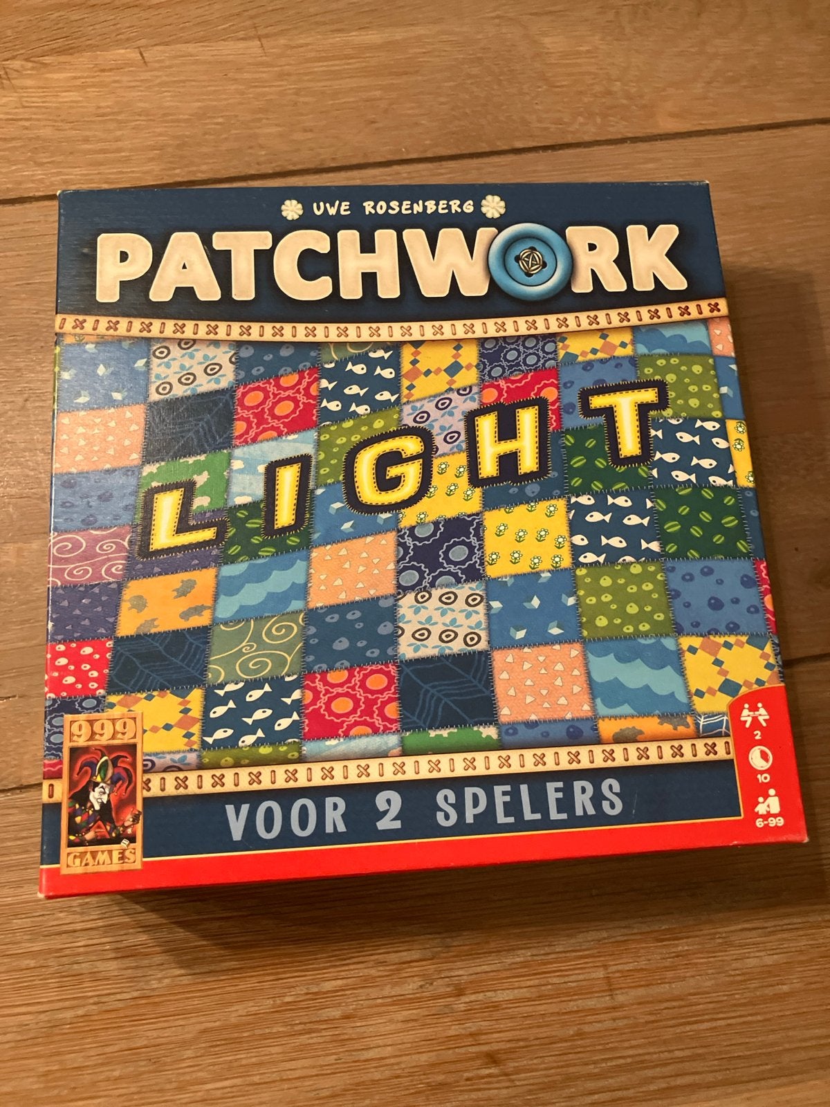 Patchwork Light - Strategisch bordspel voor 2 spelers, Een of twee spelers, Ophalen of Verzenden, Zo goed als nieuw