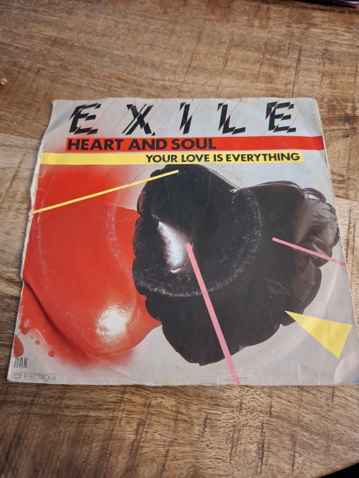 Exile  / heart and soul, Ophalen of Verzenden, Gebruikt, Pop