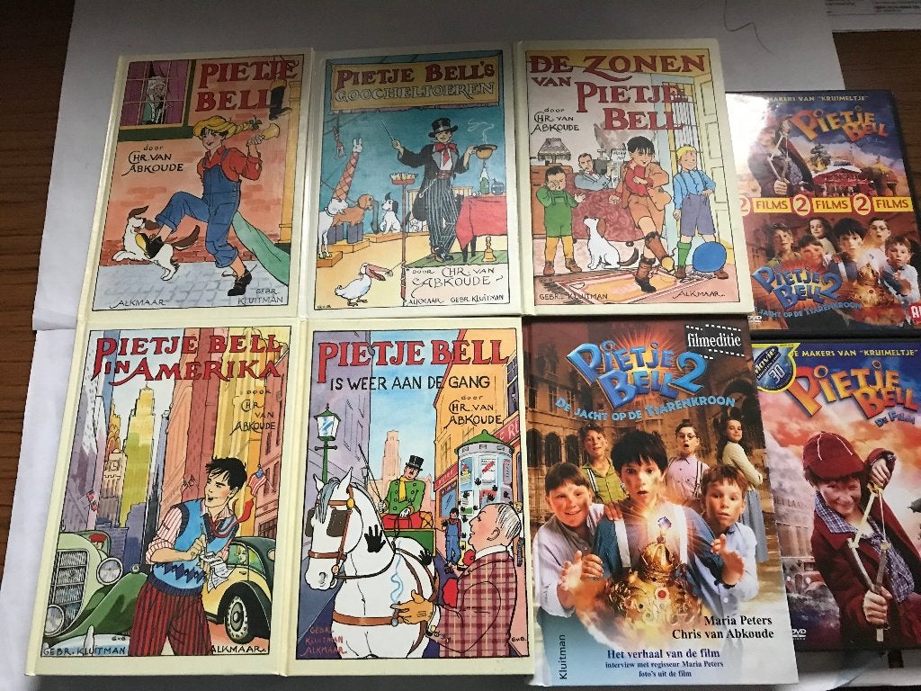 T.K nog 3 boeken van Pietje Bell & 2 dvd's zie actuele lijst, Ophalen of Verzenden, Gelezen, Chris van Abkoude, Fictie algemeen