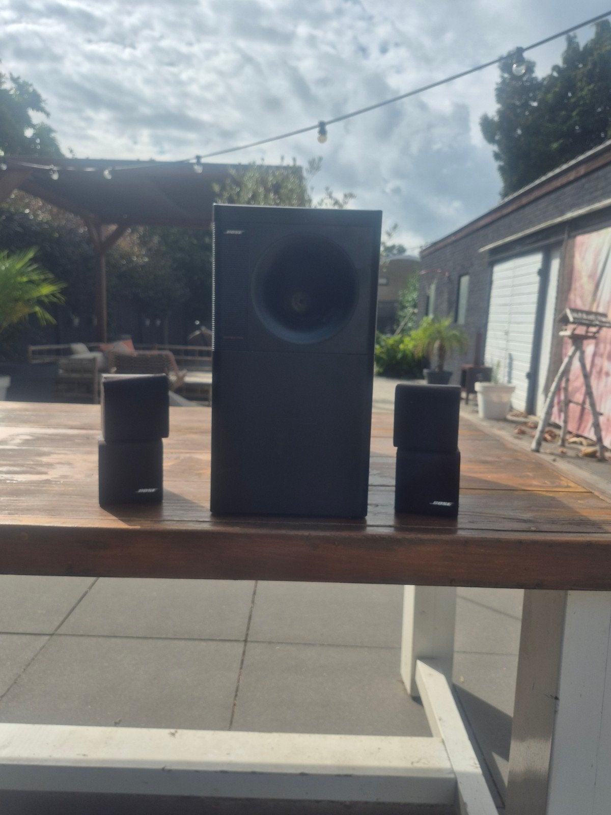 Bose Acoustimass 5 Series II speakerset met subwoofer, Audio, Tv en Foto, Gebruikt, Speakerset, Ophalen of Verzenden, Bose