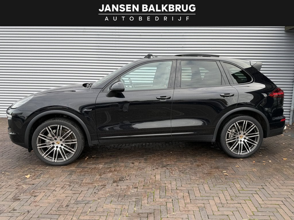 Porsche Cayenne 4.2 D S panoramadak (bj 2016, automaat), Auto's, Cayenne, Gebruikt, Start-stop-systeem, Zwart