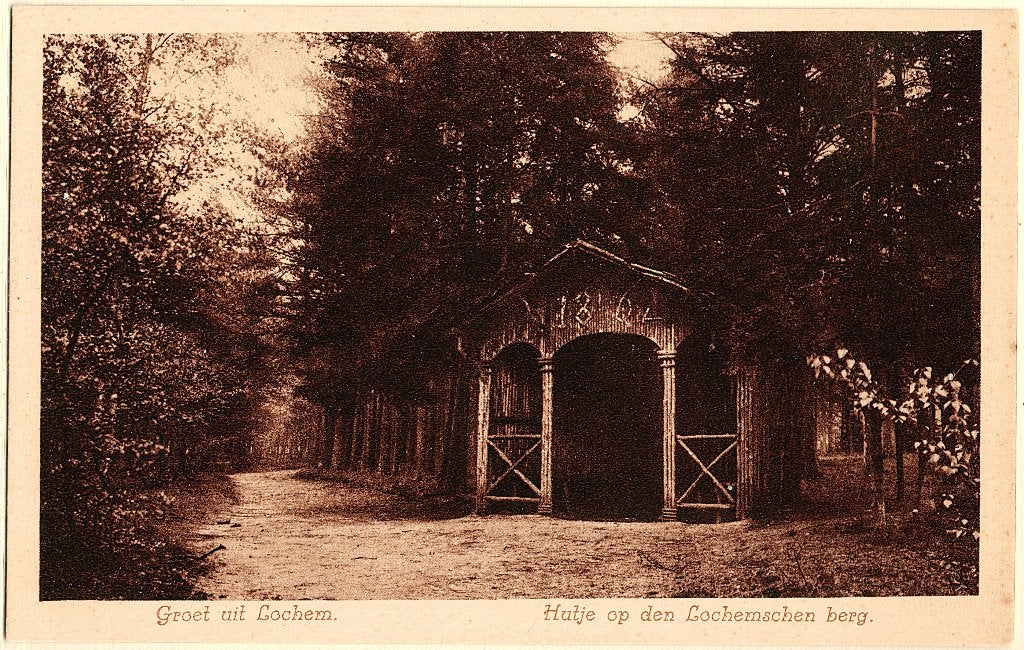 Lochem Gld, Hutje op den Lochemschen berg, ongelopen,, Verzenden, 1920 tot 1940, Ongelopen, Gelderland