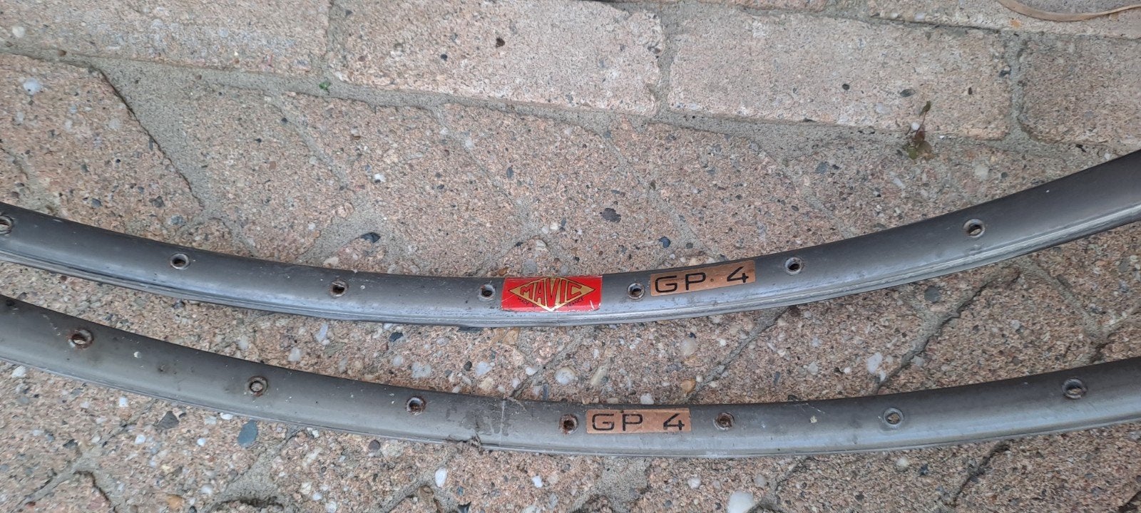 Mavic GP 4 velgen - Gebruikt, Wiel, Gebruikt, Ophalen of Verzenden, Aluminium
