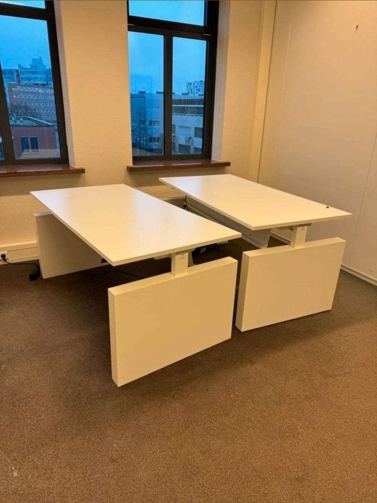 Vepa RW slinger bureaus met wang (30x), 160 cm, Postbus 95 – 7900 AB Hoogeveen, In hoogte verstelbaar, Ophalen of Verzenden