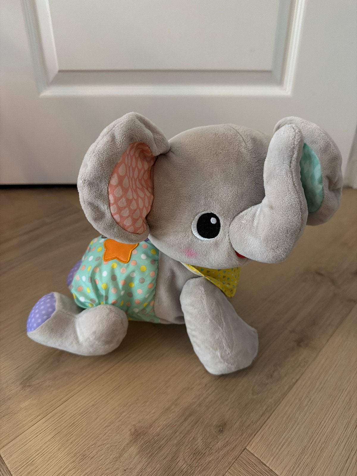 VTech kruipolifantje met licht en geluid, Ophalen, Zo goed als nieuw, Overige typen, Met licht