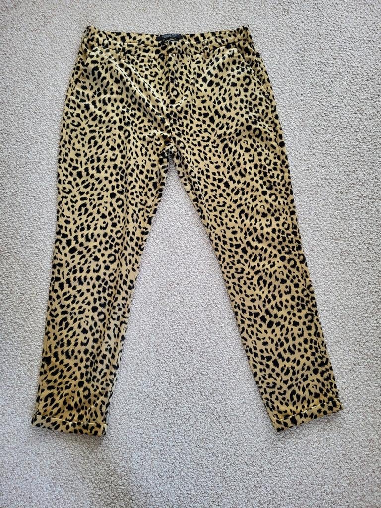 Scotch & Soda Maison Scotch Luipaardprint Broek, Maat 38/40 (M), Verzenden, Beige, Scotch & Soda