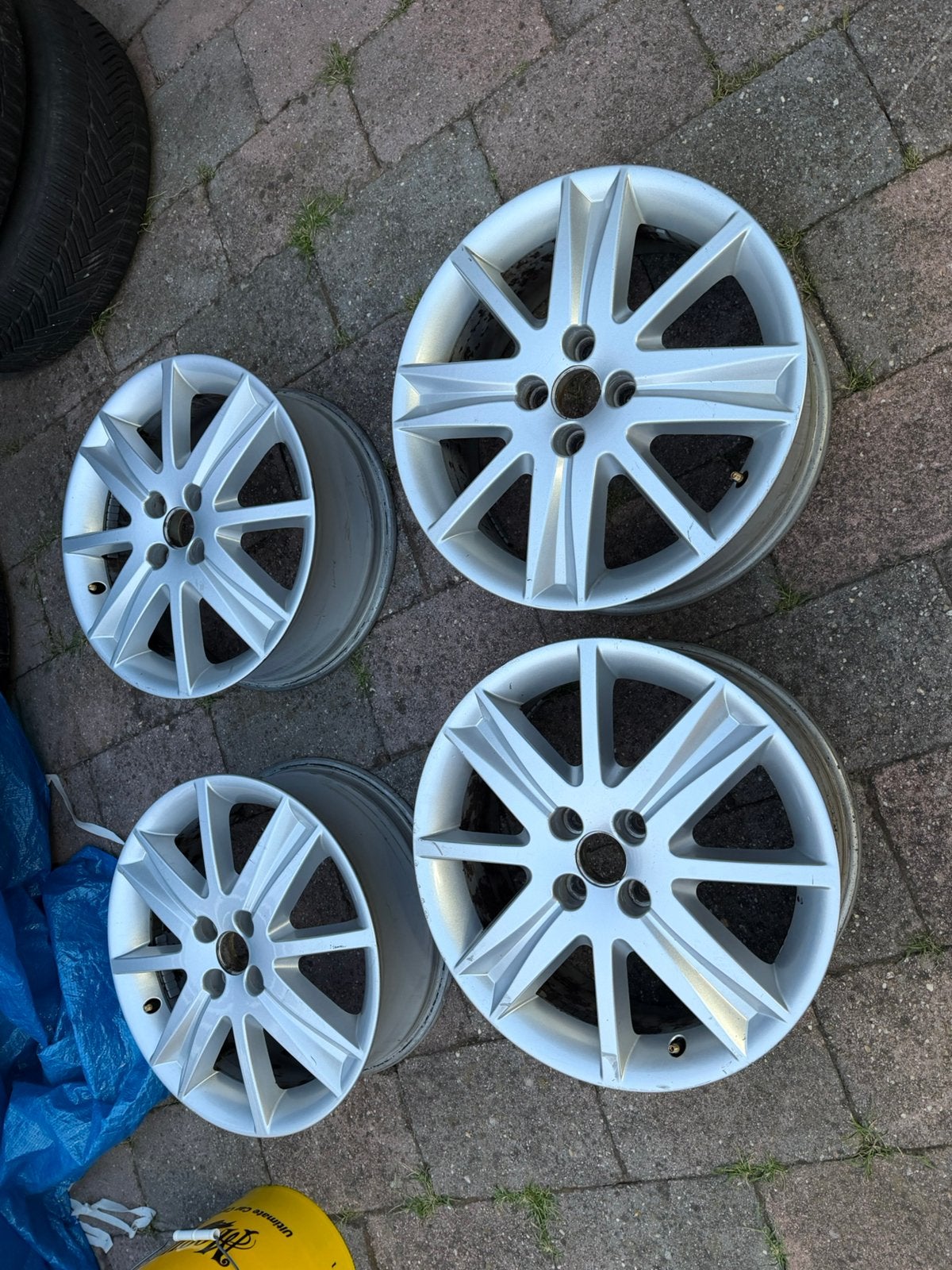 Renault Nervasport 17 inch velgen 4x100, Overige, Gebruikt, Velg(en), Overige