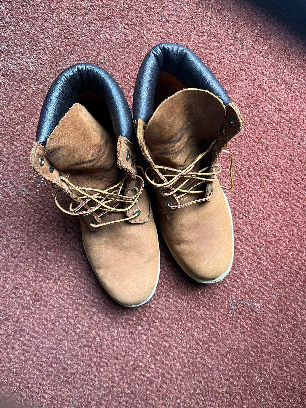 Timberland boots - Maat 44 - Bruin - Zo goed als nieuw, Ophalen, Zo goed als nieuw, Bruin, Boots