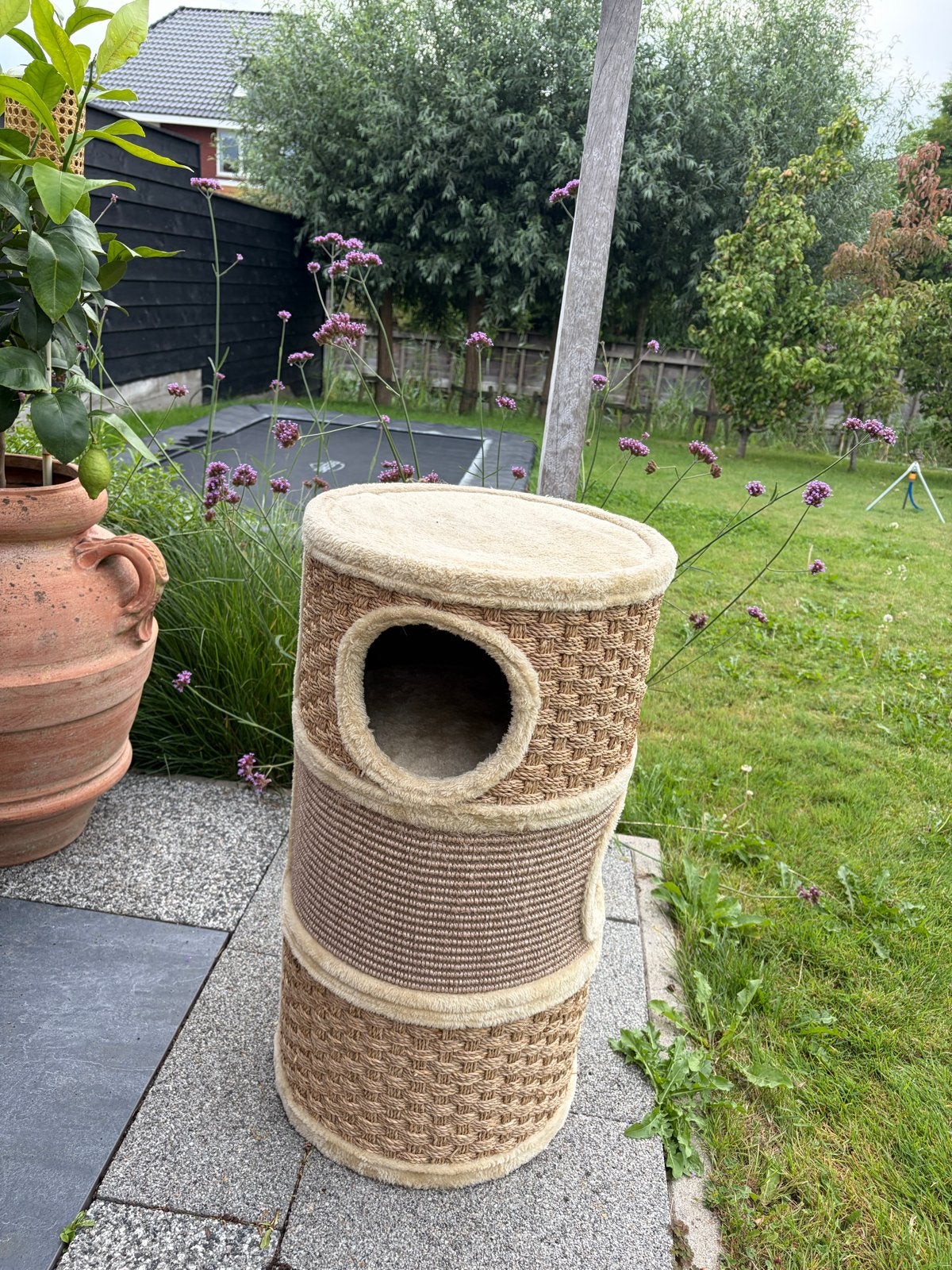 Luxe katten krabpaal, Ophalen, Zo goed als nieuw, Krabpaal