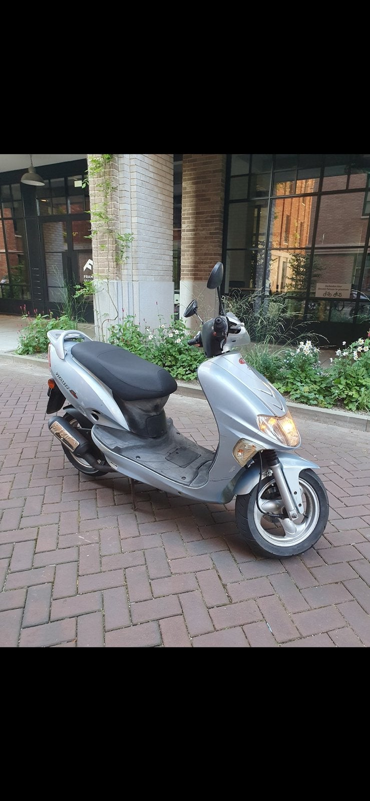 Kymco Vitality 2T, Ophalen