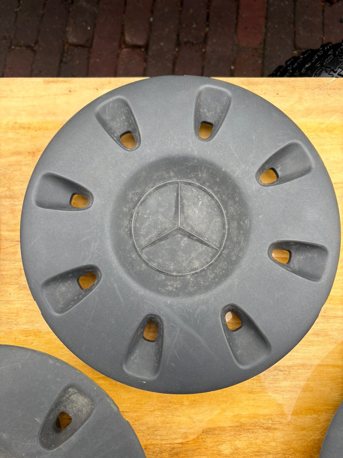 Set originele wieldoppen / naafkappen  Mercedes Vito, Ophalen of Verzenden, Zo goed als nieuw