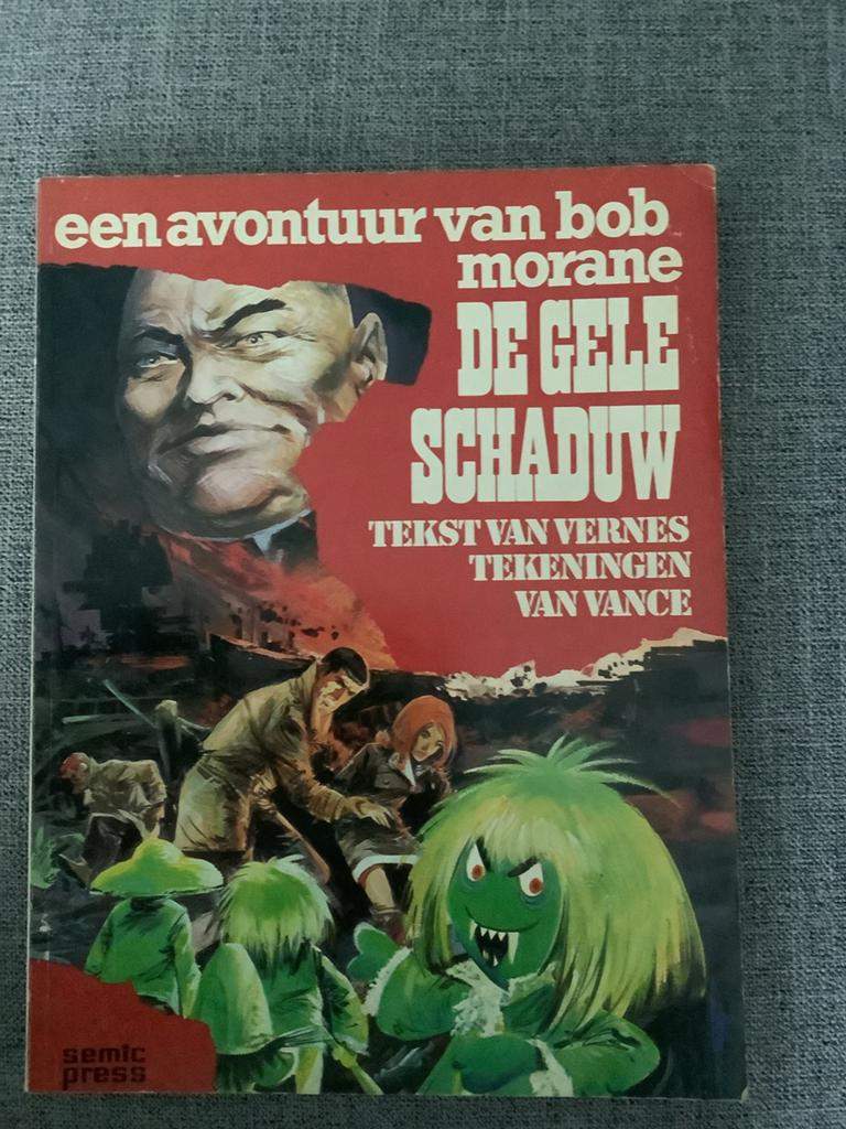 Bob Morane - De Gele Schaduw (Vernes/Vance), Boeken, Stripboeken, Gelezen, Eén stripboek, Ophalen of Verzenden