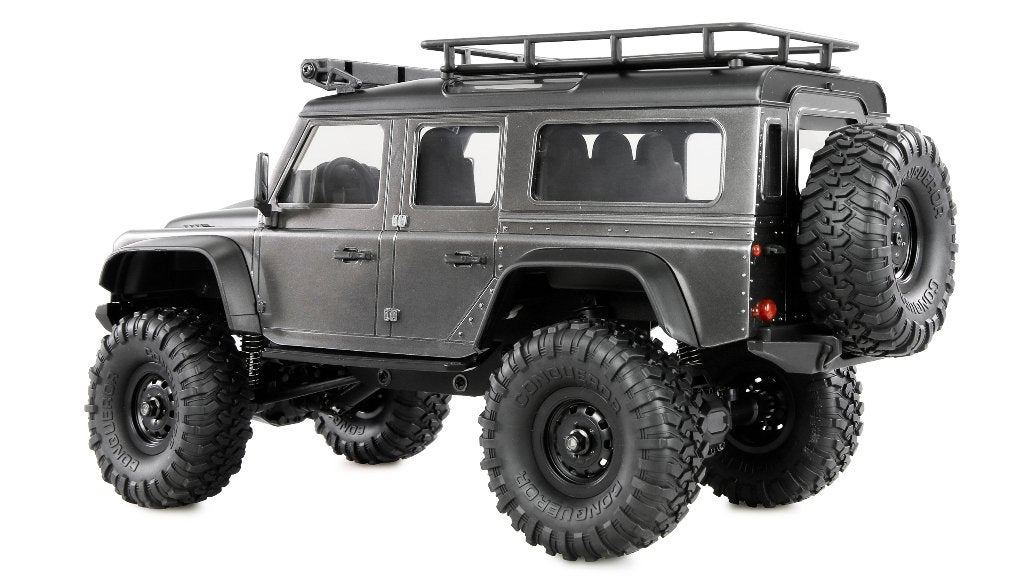 AMXRock Mini-D90 Scale Crawler 4WD 1/16 RTR grey, Ophalen of Verzenden, Nieuw, Overige schalen, Auto offroad