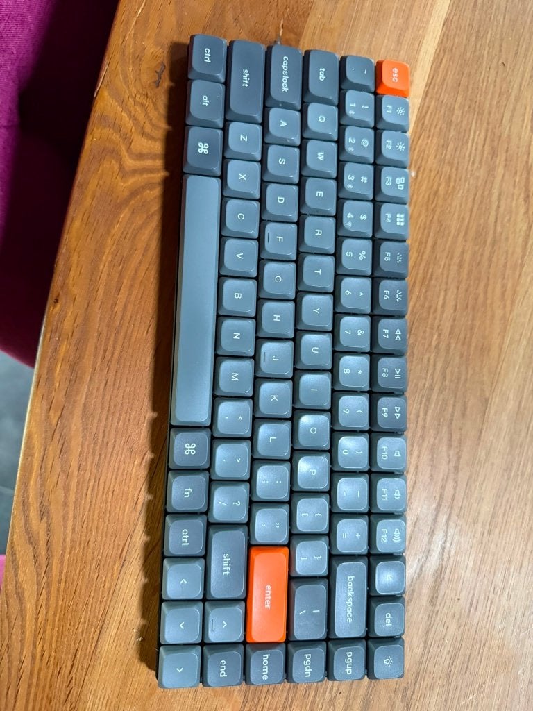 Keychron K3 Max - Low Profile Blue - RGB, Computers en Software, Toetsenborden, Keychron, Ophalen of Verzenden, Zo goed als nieuw