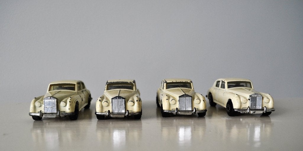 Matchbox Rolls Royce Silver Cloud1985, Ophalen of Verzenden, Gebruikt, Auto