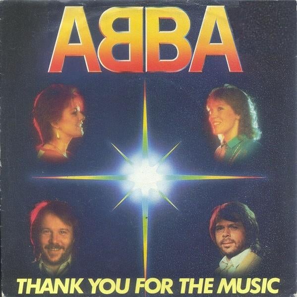 Abba - Thank You for the Music (Single), Gebruikt, 7 inch, Pop, Single