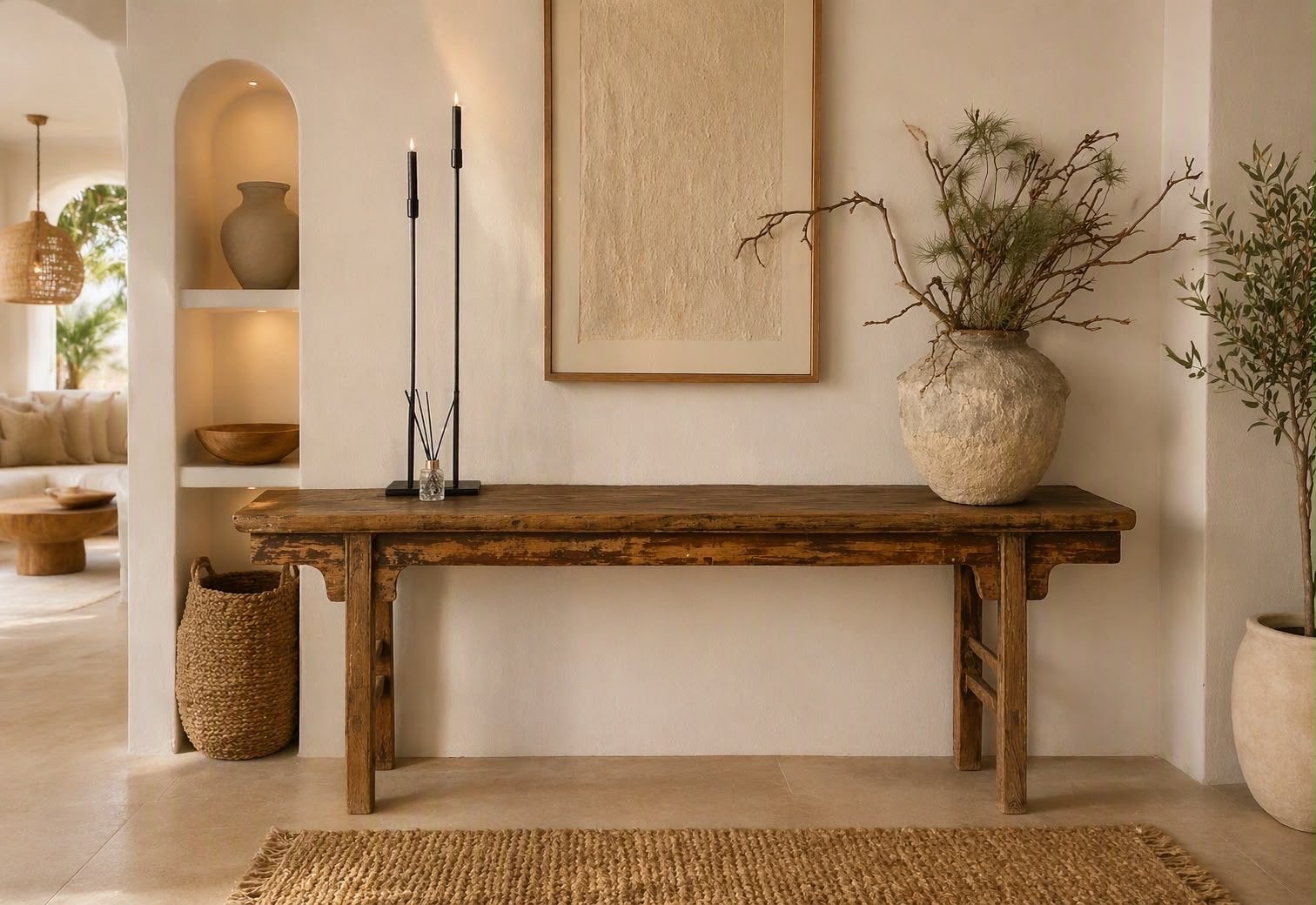 Sidetable van 200 cm breed, 80 cm hoog en 40 cm diep, Huis en Inrichting, Tafels | Sidetables, Ophalen, Gebruikt, 200 cm of meer
