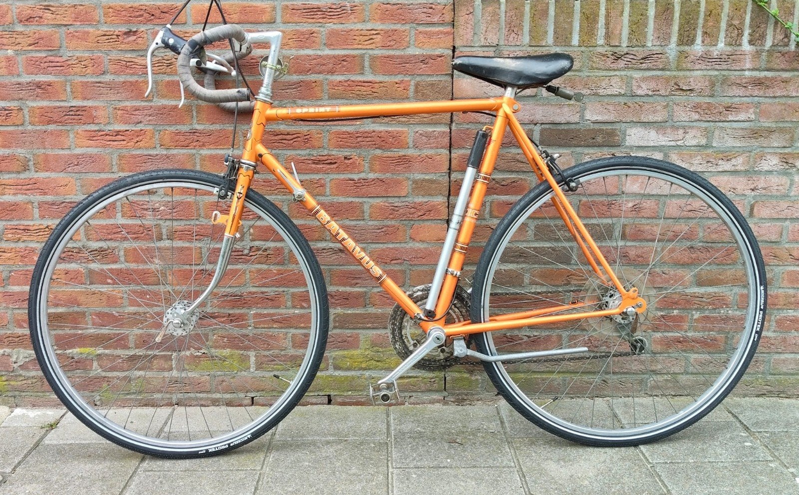 Batavus Sprint racefiets 57, Ophalen, Gebruikt, 10 tot 15 versnellingen, Batavus
