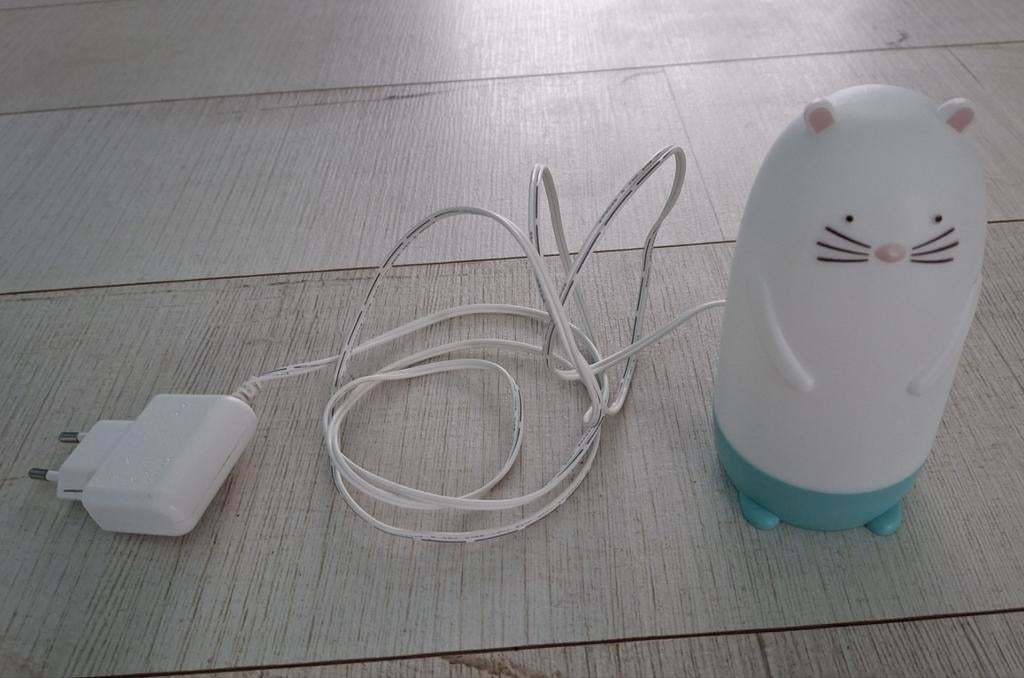 Ikea Spiken Otter nachtlampje, Ophalen of Verzenden, Zo goed als nieuw, Lamp