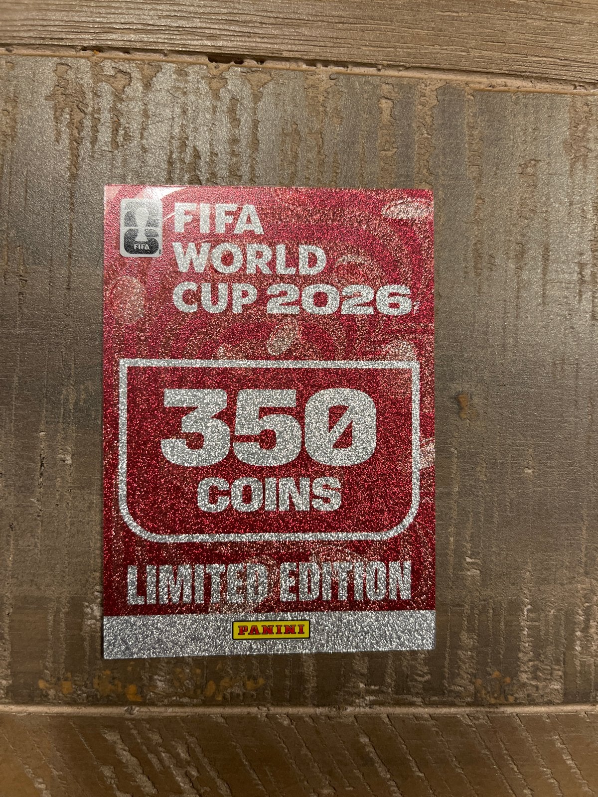 FIFA World Cup 2026 Panini Limited Edition Sticker, Ophalen of Verzenden, Nieuw, Overige sporten, Poster, Plaatje of Sticker