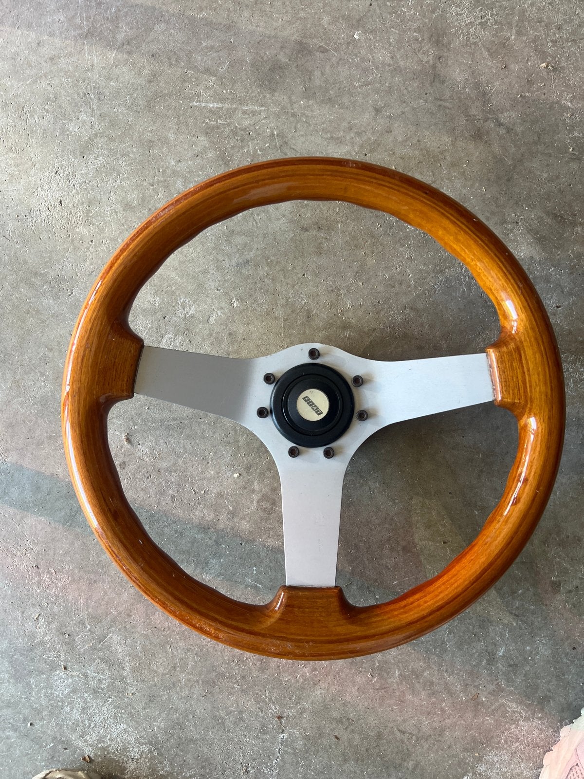 Houten sportstuur - Made in Italy, Ophalen of Verzenden, Gebruikt, Universele onderdelen