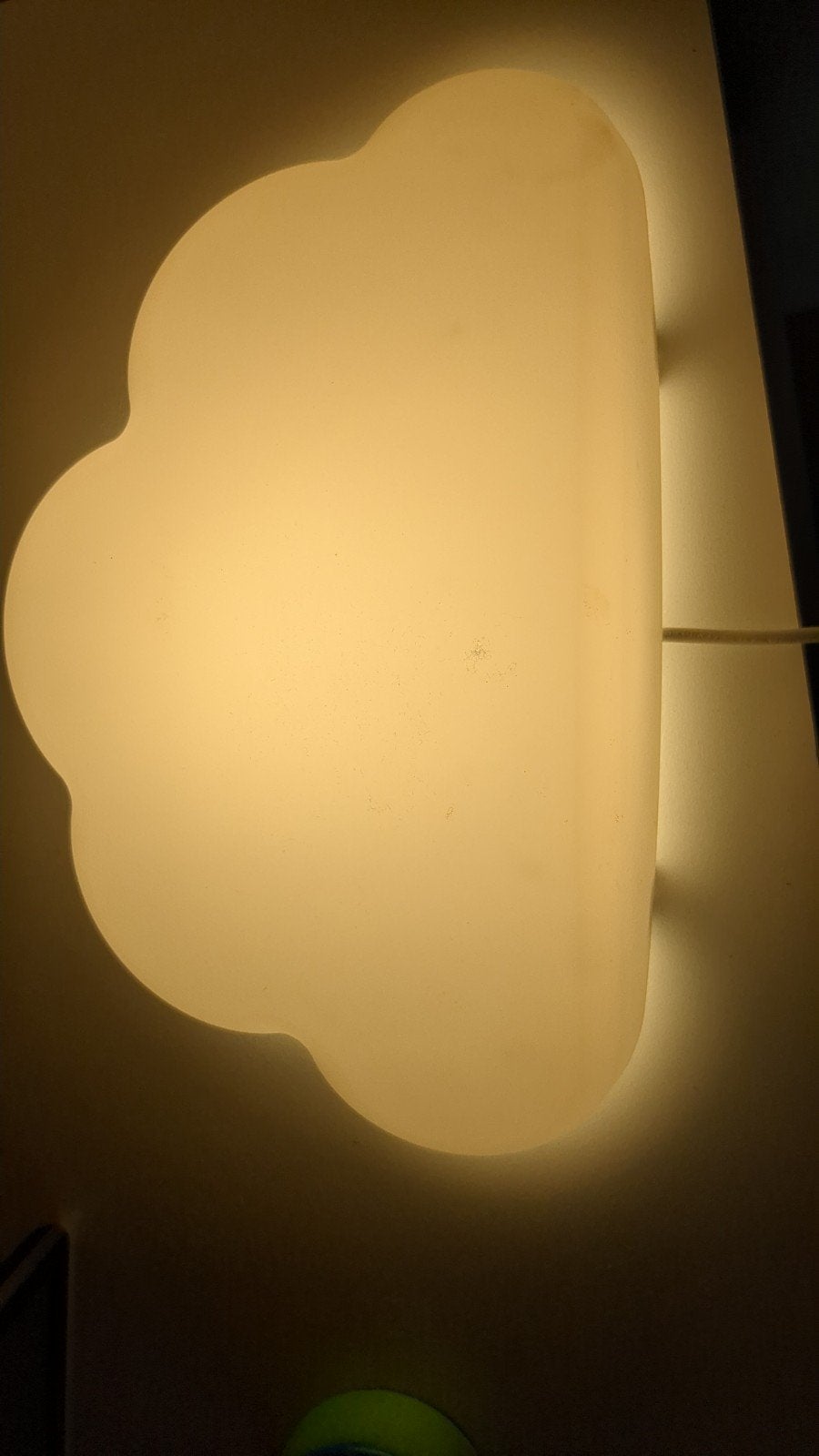 IKEA kinderlampje wolk - perfect voor de kinderkamer, Ophalen, Zo goed als nieuw, Wit, Ophangbaar
