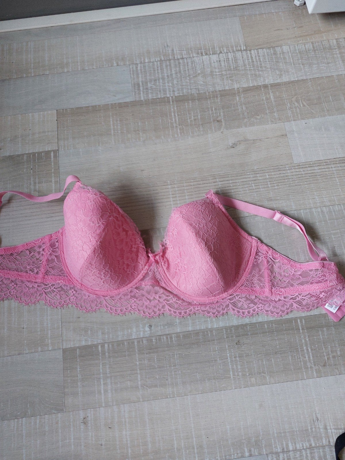 Roze Kanten BH - Zeeman - Maat 90E, Zeeman, Ophalen of Verzenden, Roze, BH
