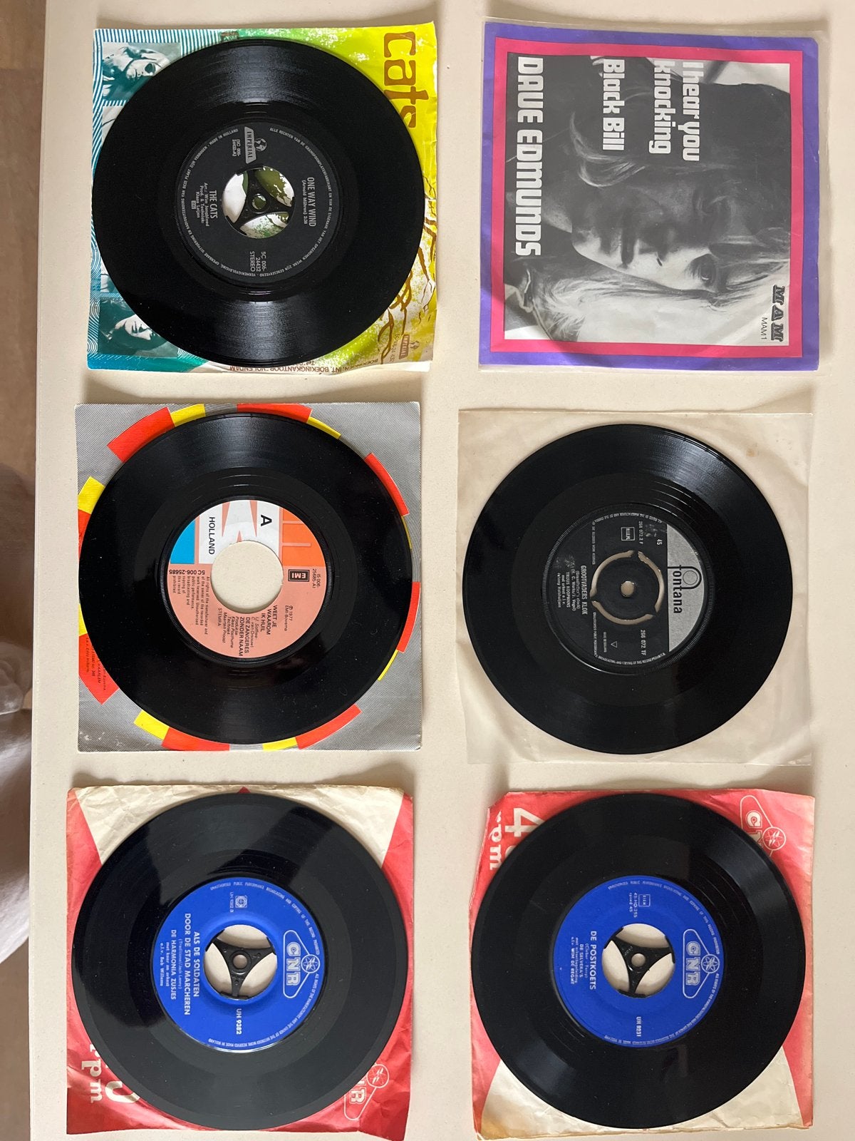 Diverse 45 toeren vinyl - Pop, Rock en Nederlandstalig, Gebruikt, 7 inch, Ophalen of Verzenden, Pop