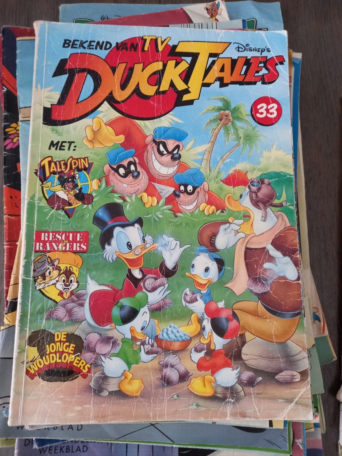 Donald Duck weekbladen - Diverse jaargangen, Meerdere stripboeken, Ophalen of Verzenden, Gelezen