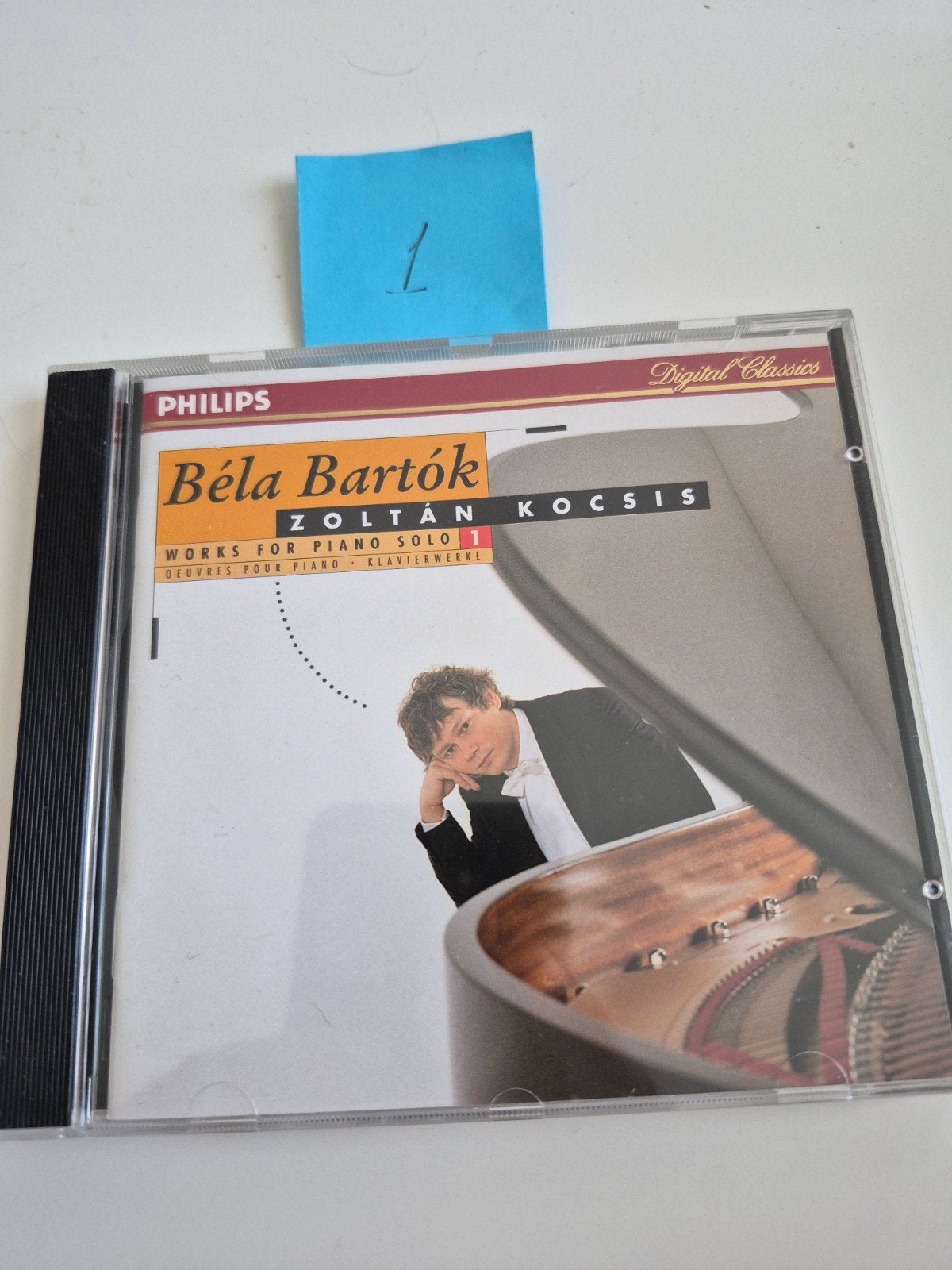 Béla Bartók - Works for Piano Solo 1 - Zoltán Kocsis CD, Overige componisten, Modernisme tot heden, Ophalen of Verzenden, Zo goed als nieuw