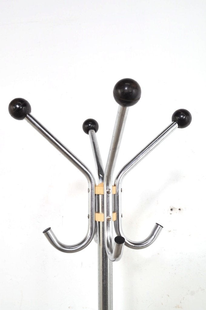 Vintage staande kapstok parapluhouder jaren 60, Gebruikt, Ophalen of Verzenden, Metaal, Staande kapstok