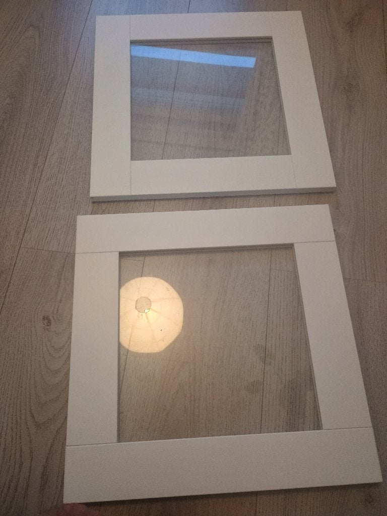 VARD vitrinedeur 40x40 voor Platsa serie (2 stuks), Ophalen, Minder dan 50 cm, Glas, Minder dan 100 cm