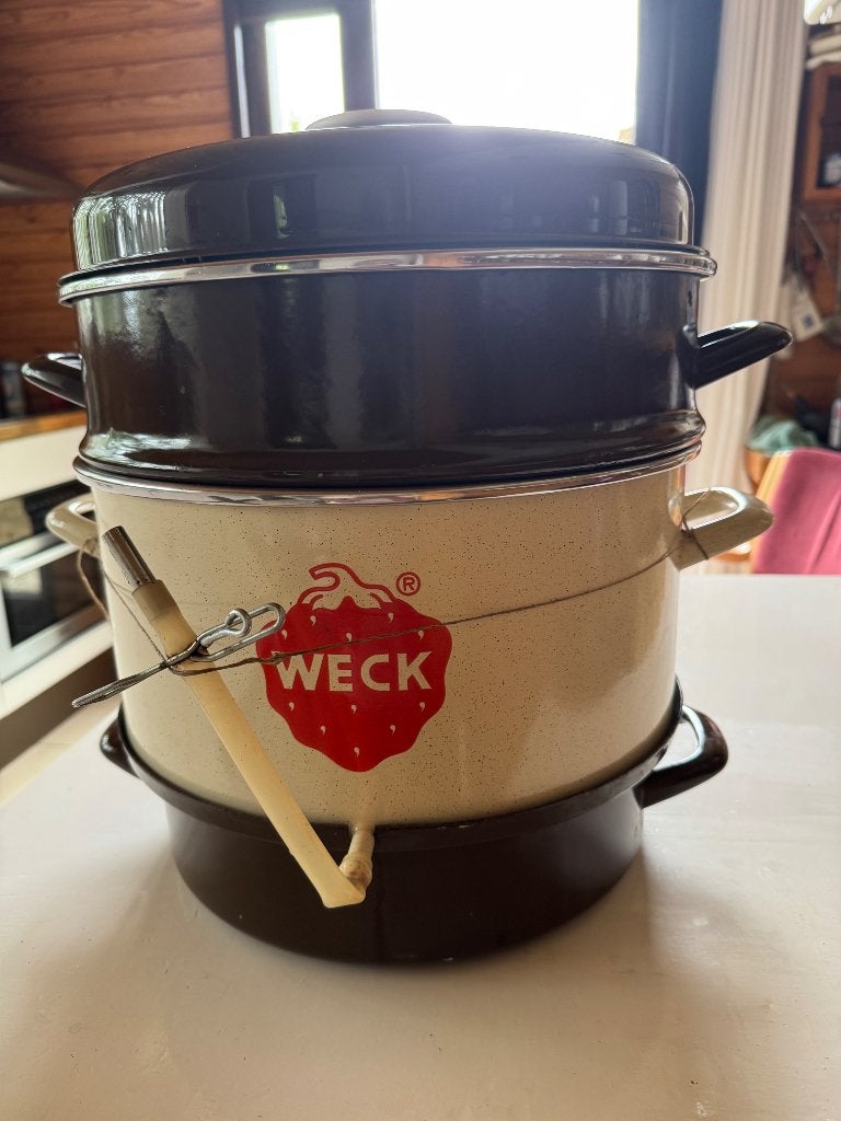 Weck sappan, Ophalen, Gebruikt, Emaille, Overige typen