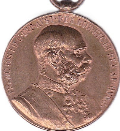OOSTENRIJK  -  FRANZ JOSEPH   HERDENKINGS PENNING, Ophalen of Verzenden, Overige materialen