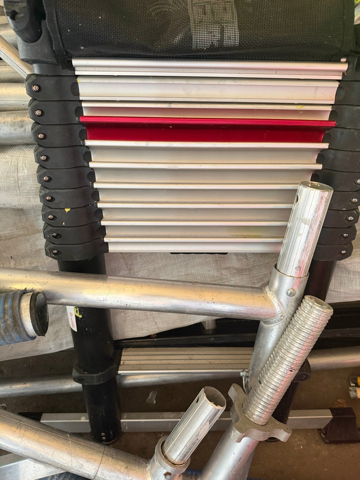 Altrex Smart Up Pro Telescoopladder 1x11, Doe-het-zelf en Verbouw, Gebruikt, Ophalen of Verzenden, Ladder, Opvouwbaar of Inschuifbaar