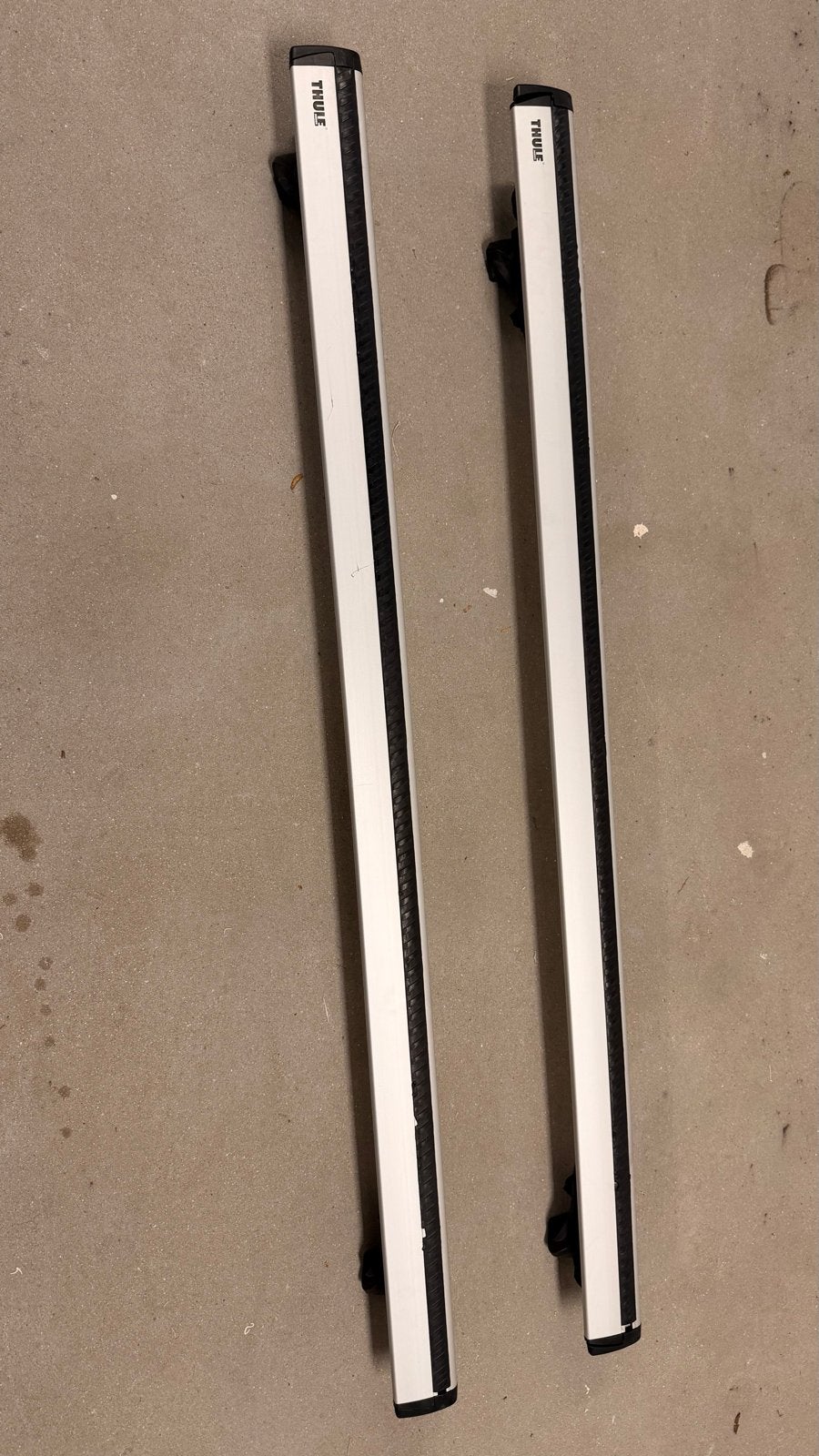 Thule dakdragers - Gebruikt 150cm, Auto diversen, Dakdragers, Ophalen, Gebruikt