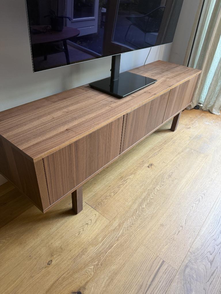 IKEA STOCKHOLM TV-meubel Kasje, Ophalen, 150 tot 200 cm, Zo goed als nieuw, Minder dan 100 cm