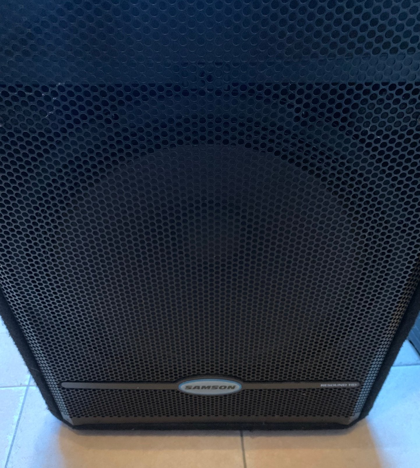 Samson RS15HD, Ophalen of Verzenden, Zo goed als nieuw, Minder dan 500 watt