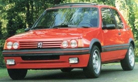 Peugeot 205 (GTI CTI) Morrete koplampen UNIEK!!, Ophalen of Verzenden, Peugeot