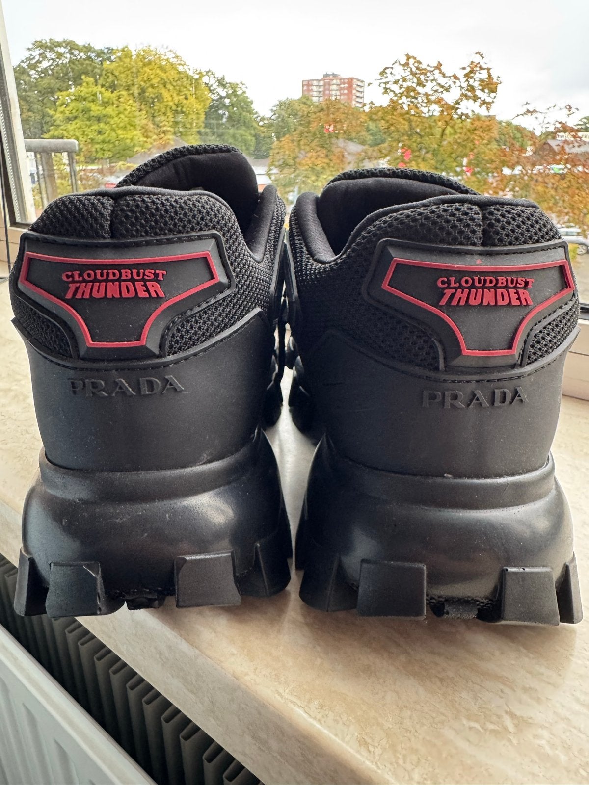 Prada Cloudbust Thunder Sneakers - Maat 44, Ophalen, Zo goed als nieuw, Zwart, Sneakers of Gympen