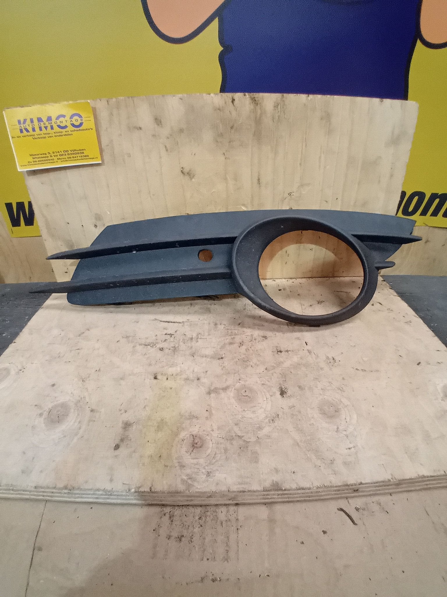 Linker mistlamp afdekkap Opel Corsa D bj.2006, Gebruikt, -, Ophalen of Verzenden, -