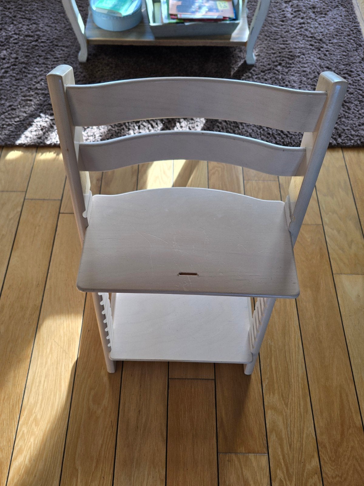 Stokke trip trap meegroeistoel - ideaal voor kinderen, Ophalen of Verzenden, Gebruikt, Meegroeistoel, Aanschuifbaar
