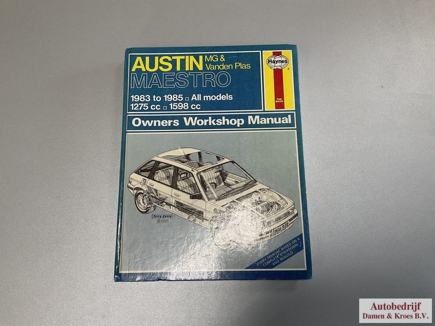 Austin/MG Maestro ISBN 0 38345 00922 8, Auto diversen, Ophalen of Verzenden